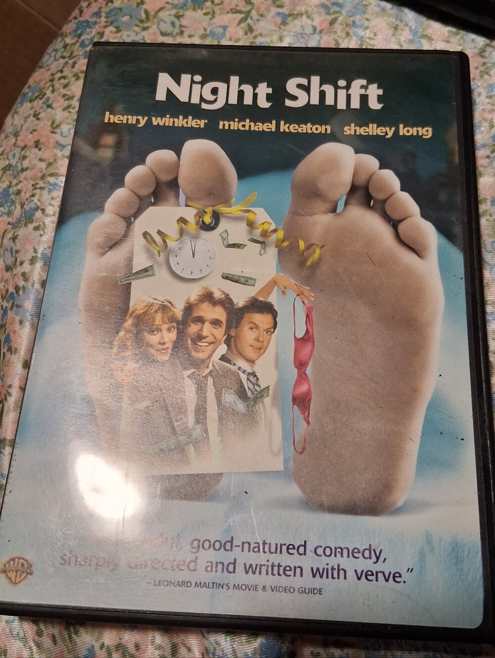 Night Shift Graphic DVD Cover - Blue